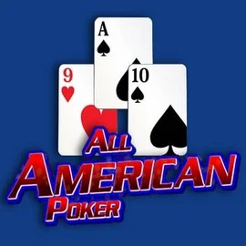 All American Poker by RTG (Reel Time Gaming), showcased at wildrobinscasino.nl – game logo