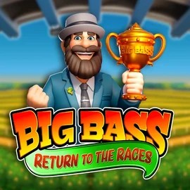 Big Bass Return to the Races by Pragmatic Play, showcased at wildrobinscasino.nl – game logo