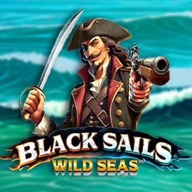 Official Slots logo: Black Sails Wild Seas by Infinity Dragon Studios at Wild Robin Casino
