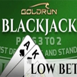 Blackjack Low Bets slot logo by Holland Power Gaming at Wild Robin Casino