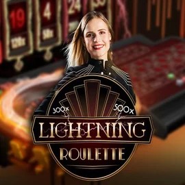 Lightning Roulette logo by Evolution Wild Robin Casino