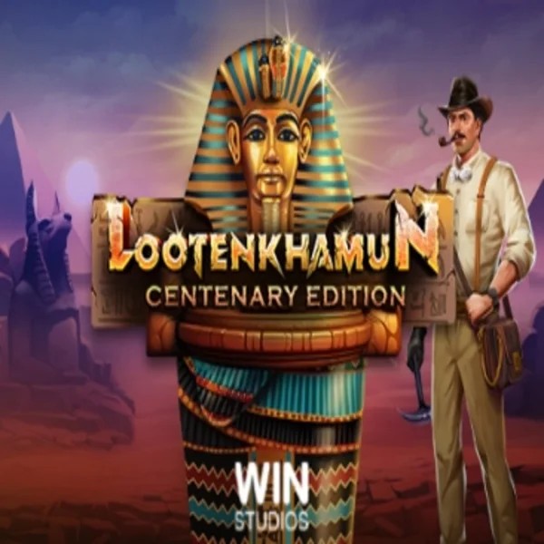 LootEnKhamun Centenary slot logo by bwin.party at Wild Robin Casino