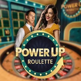 Live Casino logo of PowerUP Roulette from Pragmatic Play at Wild Robin Casino
