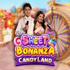Sweet Bonanza Candy Land Live by Pragmatic Play, showcased at wildrobinscasino.nl – game logo