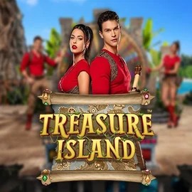 Treasure Island game by Pragmatic Play – logo hosted on Wild Robin Casino