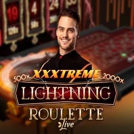 XXXtreme Lightning Roulette logo by Evolution at Wild Robin Casino